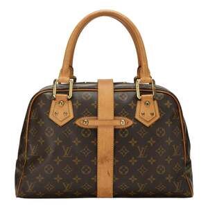 Louis Vuitton Manhattan GM Shoulder Bag in Monogram Canvas with Leather
